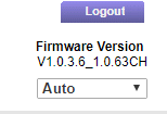Charter firmware version number