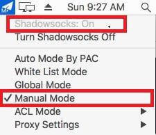 Configuration setting for OpenVPN over Shadowsocks on MacOS.