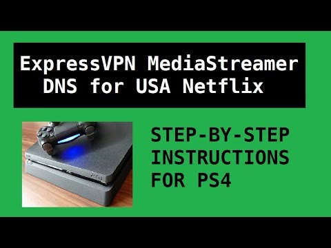 How to watch US Netflix on PS4 with ExpressVPN DNS